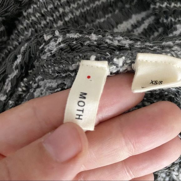 Anthropologie Moth Gray Open Sleeveless Long Duster Cardigan - Picture 9 of 12